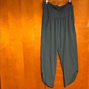 The Pyramid Collection Large Blue Wide-Leg High-Rise Pants